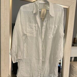 Ralph Lauren White Button-Up Shirt